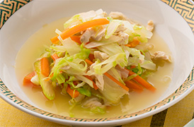 たっぷり野菜のスープ煮