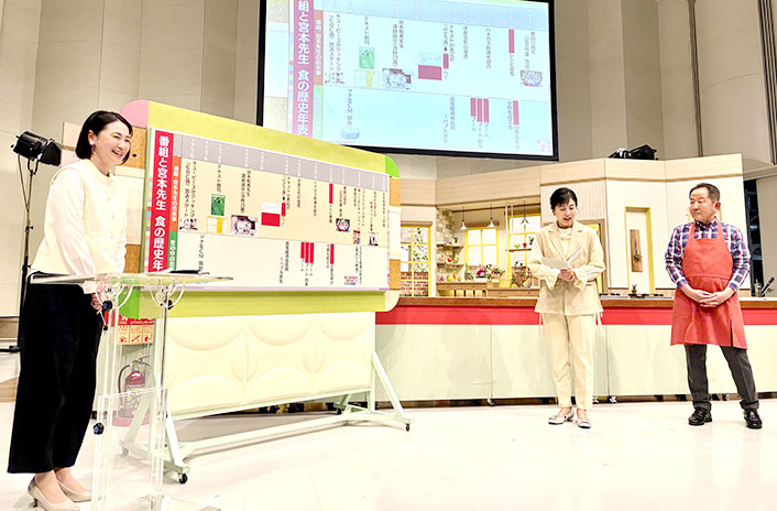 トークショーでは番組アシスタントの古川枝里子アナウンサーも登場