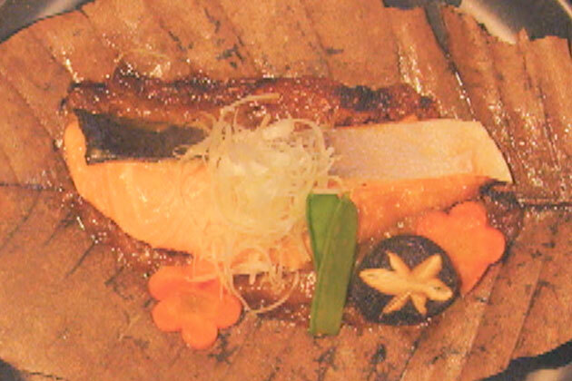 鮭のほおば焼き
