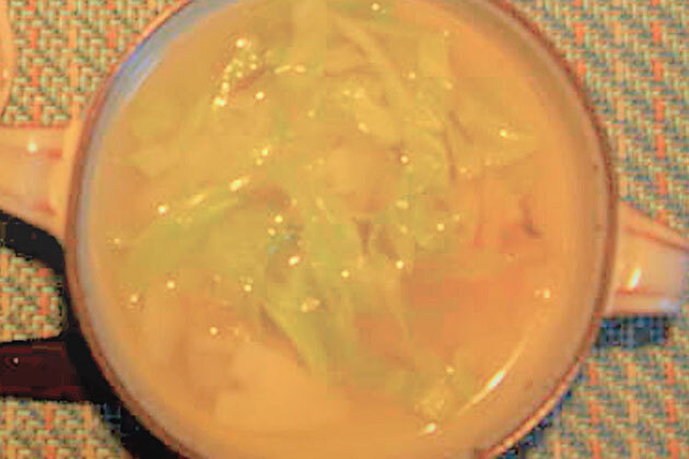 春野菜の汁物