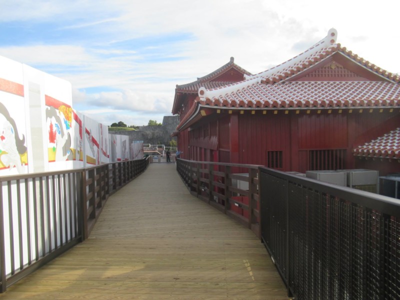 「首里城公園・展望デッキ」提供:沖縄美ら島財団