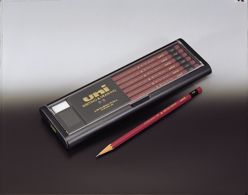「現在のuni鉛筆」提供：三菱鉛筆株式会社