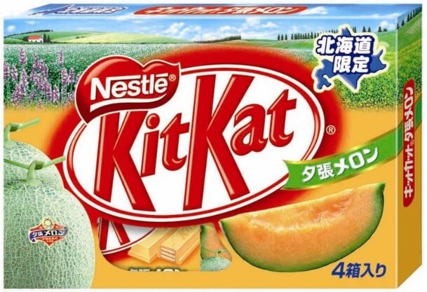 「夕張メロンご当地『キットカット』」提供:ネスレ日本