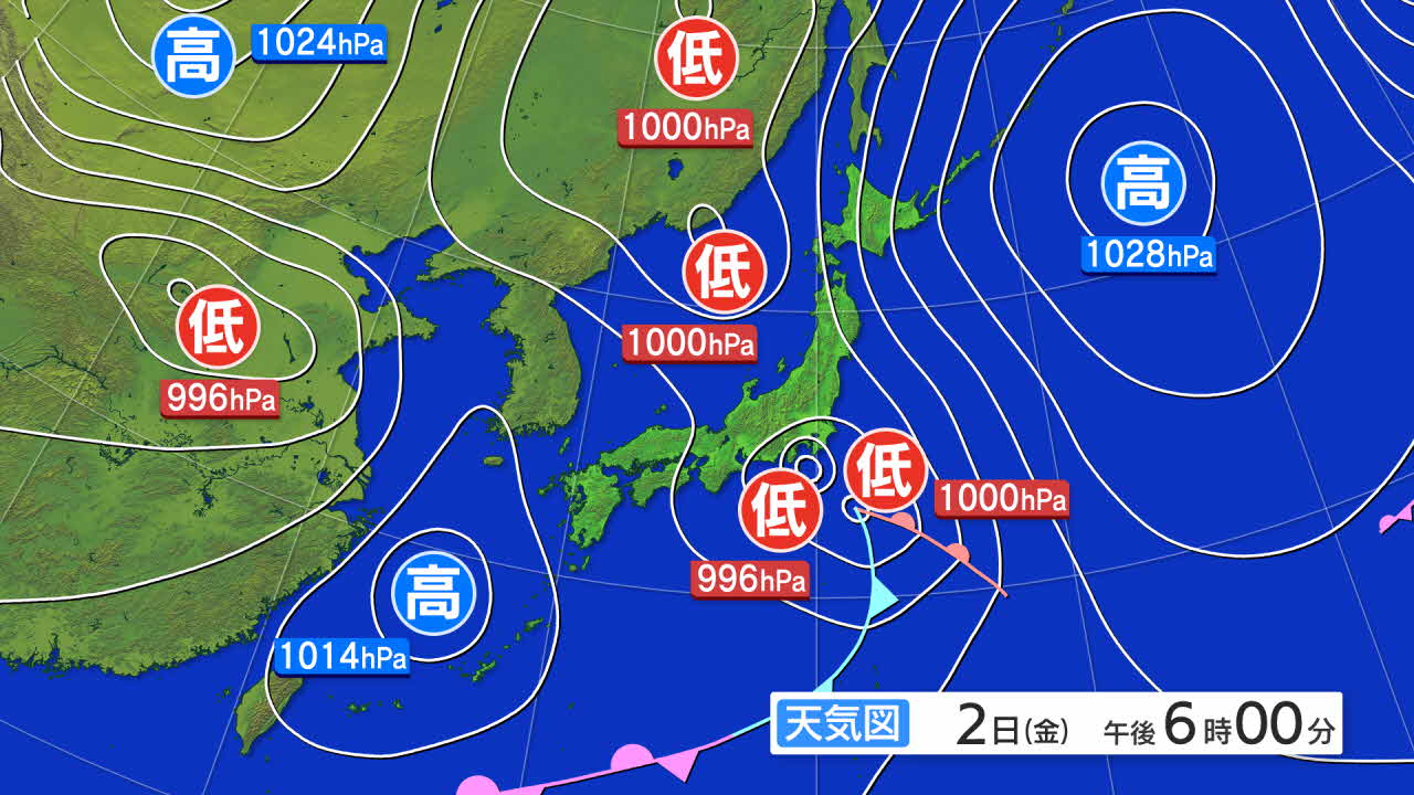 予想天気図